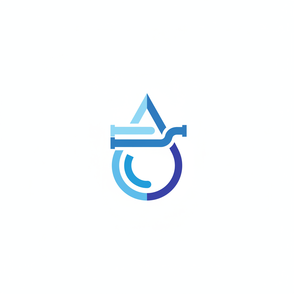 RedeMira logo: water droplet and pipe mark